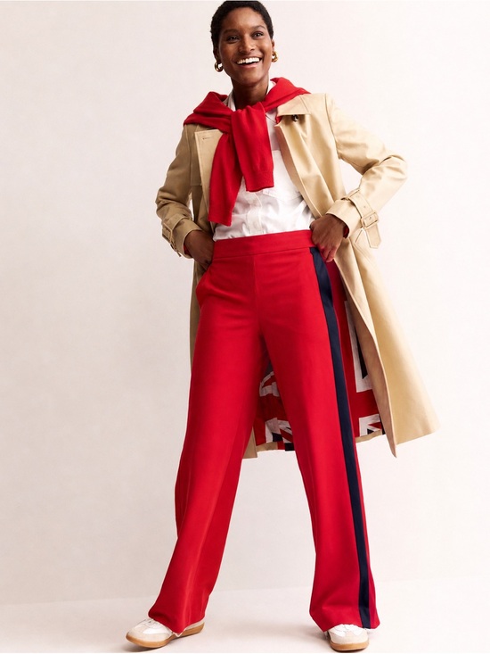 Boden Pants - Boden Kew Side Stripe Pants